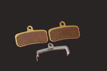 X-PERIA Racing Gold Disc Brake Pads 4 Piston Brakes usato