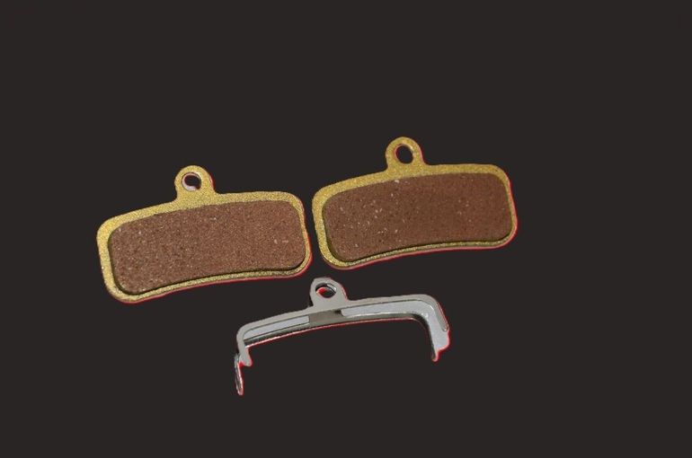 Used X-PERIA Racing Gold Disc Brake Pads 4 Piston bike — image 1 of 2