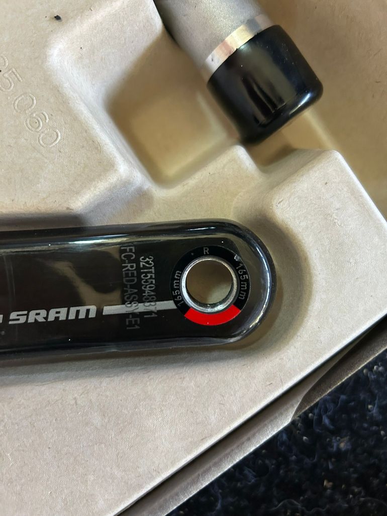 Used Sram RED AXS Cranks 2026 bike — image 2 of 6