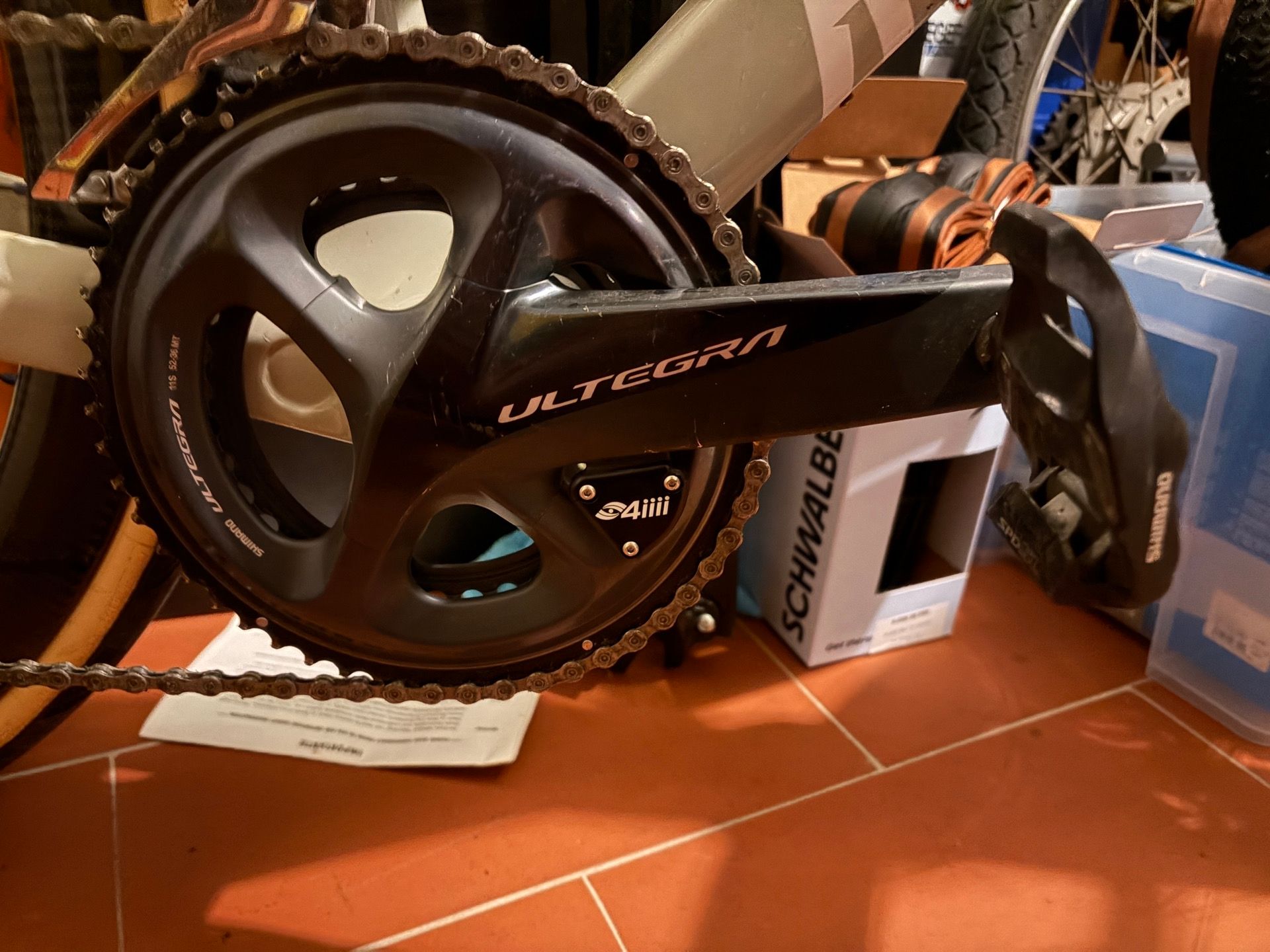 4iiii Precision 2 Dual Power Meter Ultegra R8000 170mm 52/36 2023