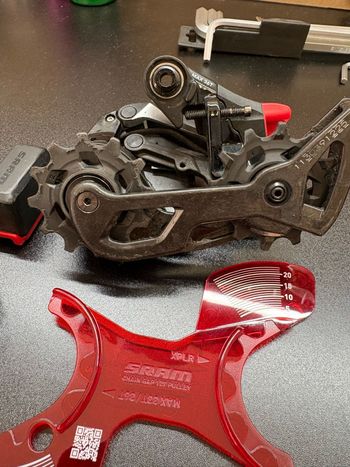 Used Sram Red AXS 12sp Rear Derailleur 36T max 2024 bike — image 2 of 3