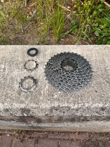 Used Shimano HG 9s Drivetrain & Pedals