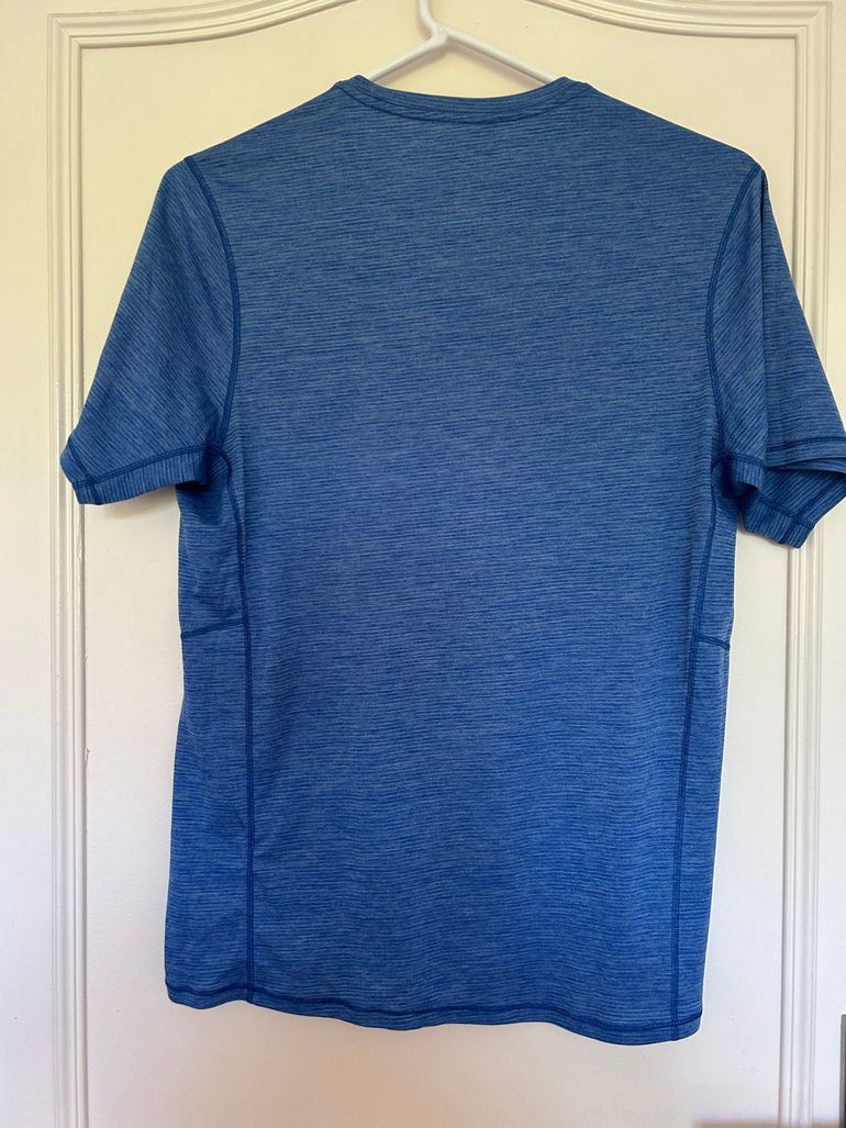 Used Patagonia Men's Capilene® Cool Merino Blend Shirt bike — image 3 of 5