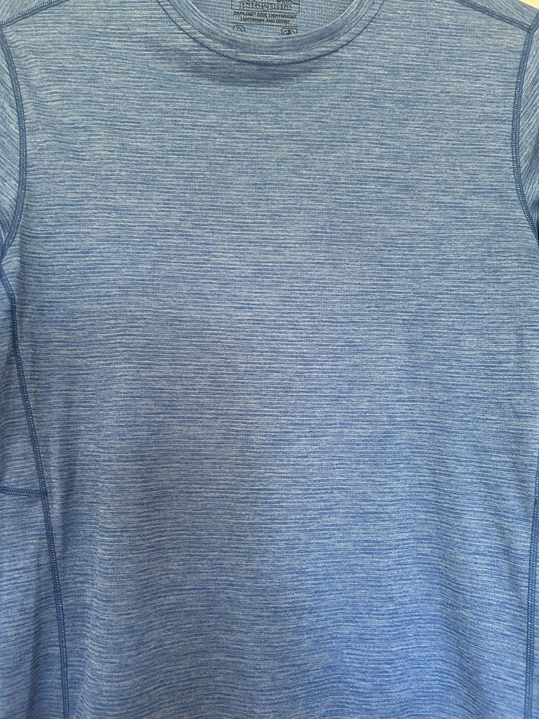 Used Patagonia Men's Capilene® Cool Merino Blend Shirt bike — image 4 of 5