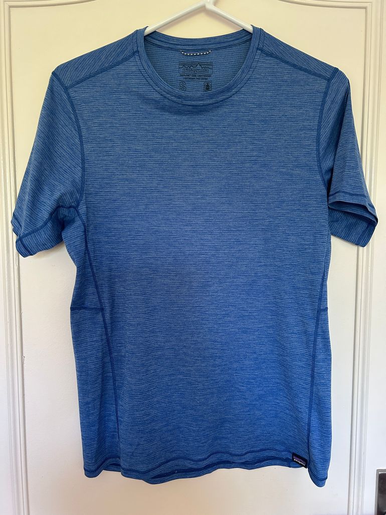 Used Patagonia Men's Capilene® Cool Merino Blend Shirt bike — image 1 of 5