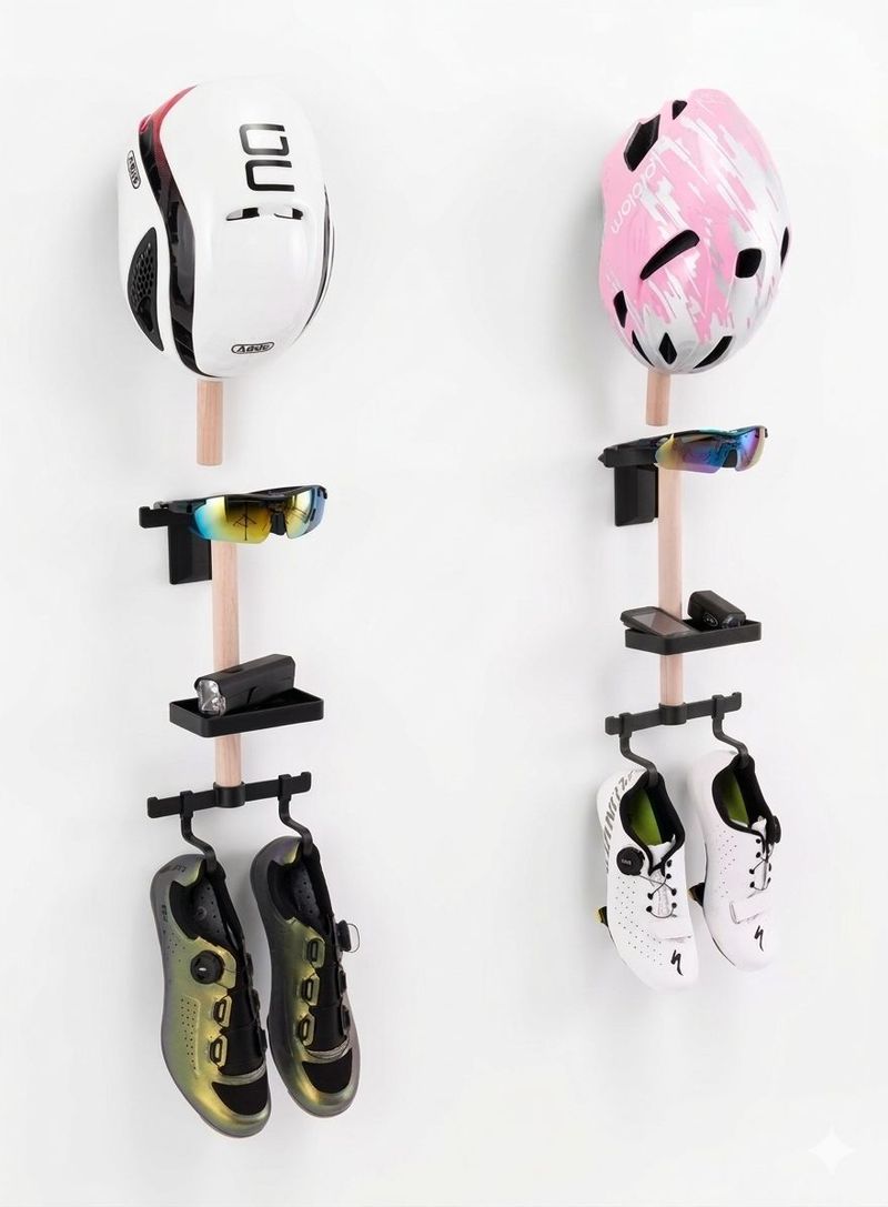 BikeLab3D Organizador Gafas Casco Zapatillas ciclismo Cycling Accessories usato
