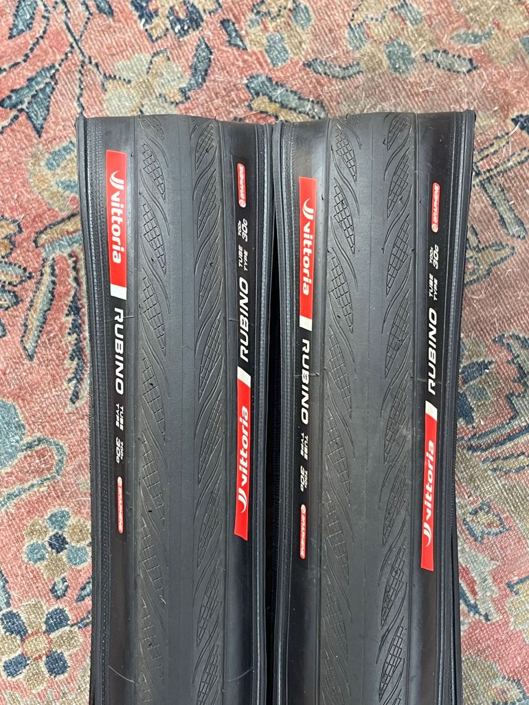 Used Vittoria Rubino Graphene Tyres 2025 bike — image 1 of 2