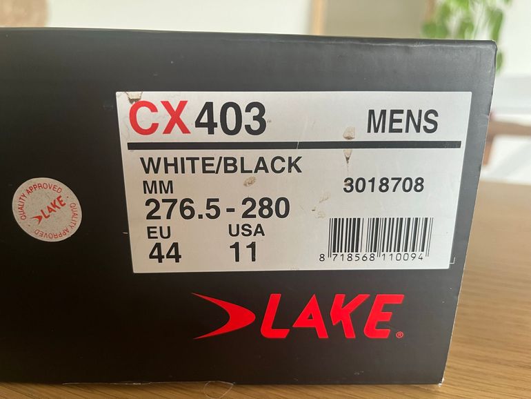 Used Lake CX403 Road Cycling Shoes bike — image 10 of 10
