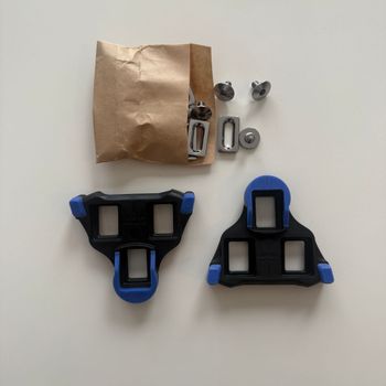 Shimano, Cleats SPD-SL Set Blau