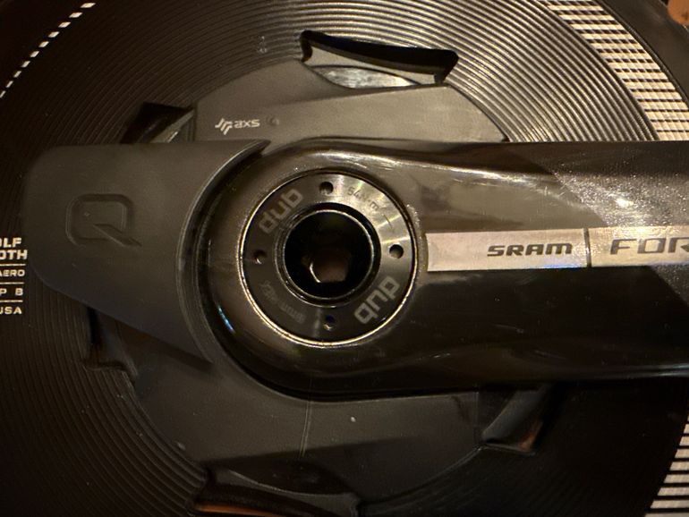 Used Sram Force Crankset with Quarq Powermeter 2023 bike — image 5 of 5