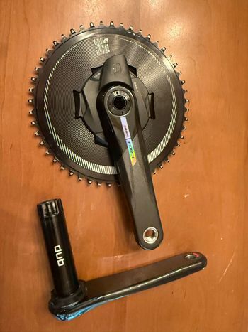 Used Sram Force Crankset with Quarq Powermeter 2023 bike