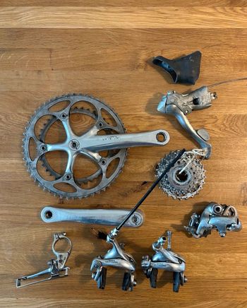 Shimano, old Ultegra group set 2x9 Rim Brake