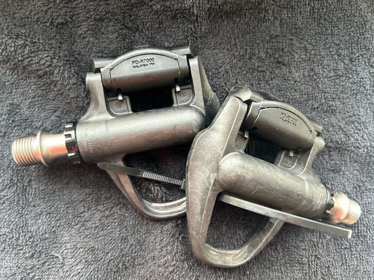Used Shimano 105 PD-R7000 Pedals 2024 bike — image 1 of 2