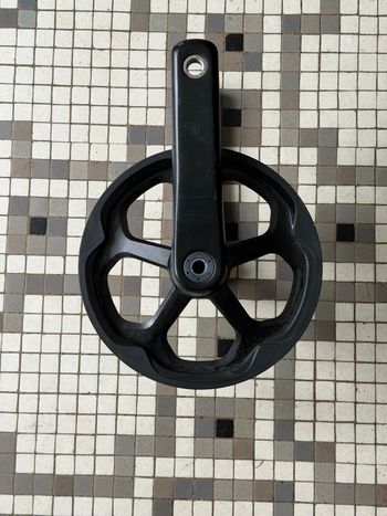 Used Brompton Crankset 50T in Black - Spider type 2023 bike