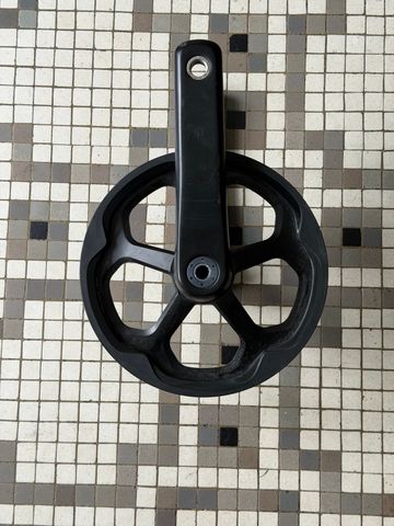 Brompton Crankset 50T in Black - Spider type 2023 Drivetrain & Pedals usato