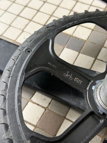 Used Brompton Crankset 50T in Black - Spider type 2023 bike — image 4 of 7