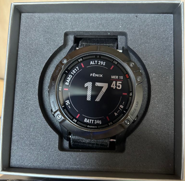 Used Garmin Fenix 6X Pro 51mm GPS Watch 2020 bike — image 2 of 2