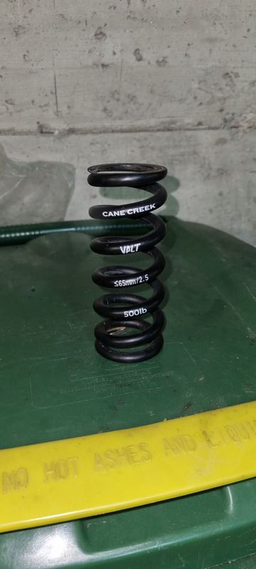 Gebrauchtes Came creek VALT Lightweight Steel Spring 2.5" 500lbs 2025 Rear Suspension
