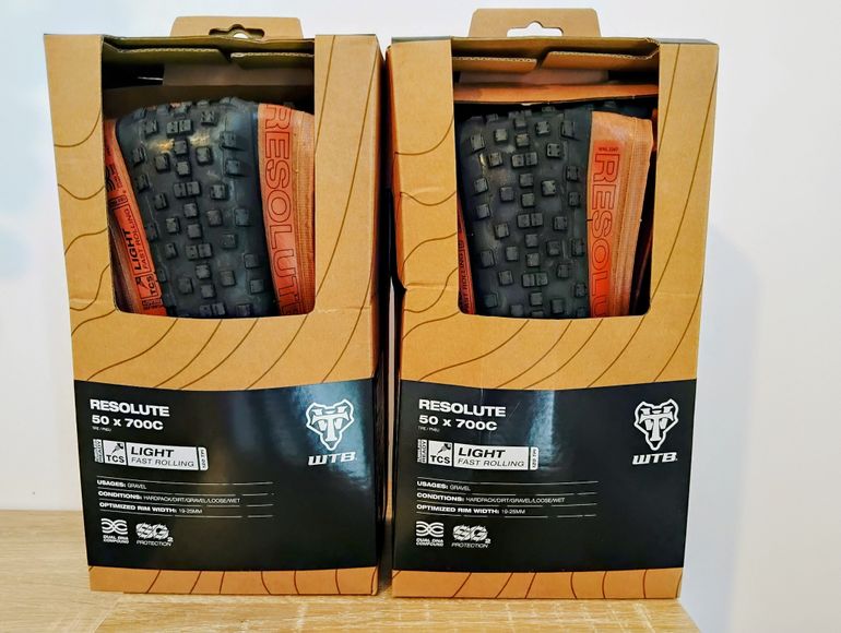 Used Wtb Resolute Gravel Tires Pair bike — image 1 of 3