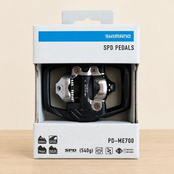 Used Shimano Pedais PD-ME700 SPD Preto 1 Par bike — image 3 of 5