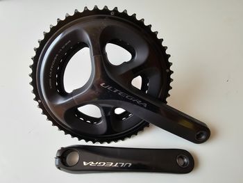 Used Shimano Ultegra 6870 Crankset 172.5mm 52/36 2016 bike