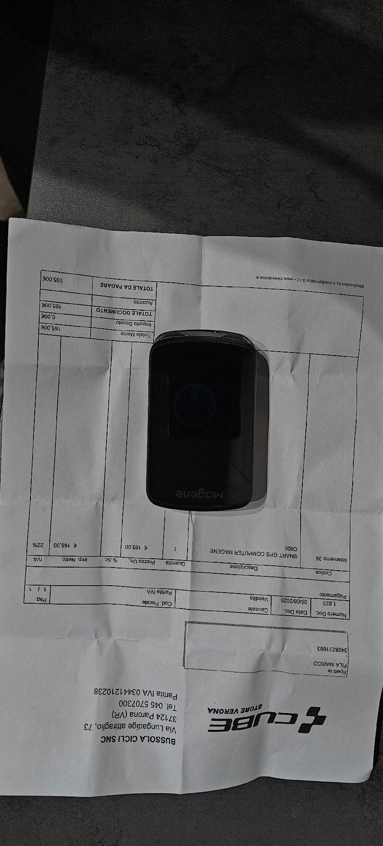 Used Magene C606 Smart GPS Bike Computer 2025 bike — image 3 of 3