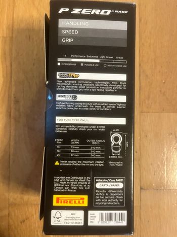 Used Pirelli P ZERO Race 700x26c bike — image 2 of 2