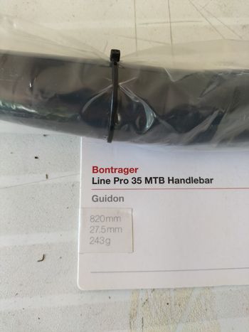 Used Bontrager Carbonio Handlebar 2026 bike — image 4 of 4