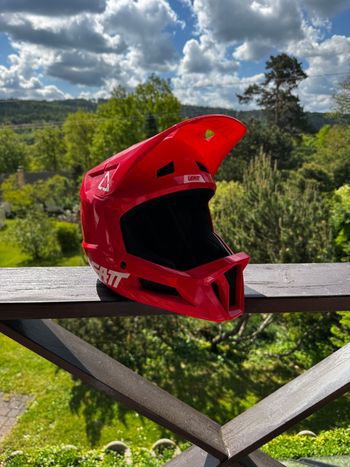Used LEATT MTB Gravity 1.0 Full-Face Helmet bike