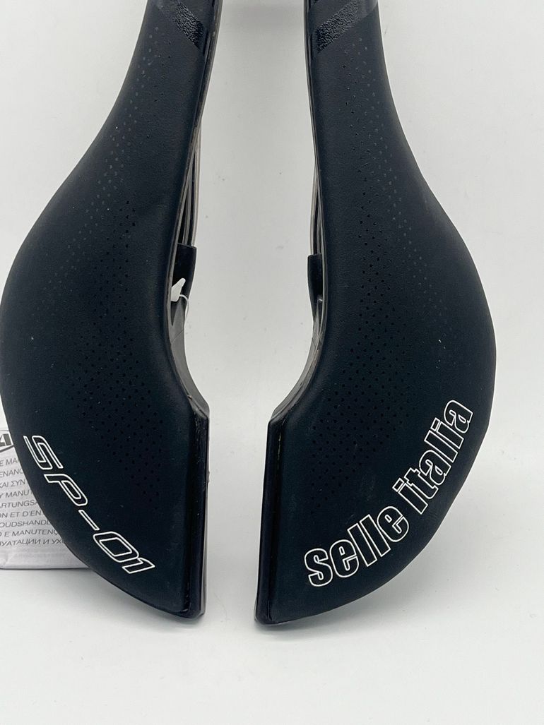 Used Selle Italia SP-01 TM Superflow Saddle Ti 316 Rails L3 bike — image 2 of 13