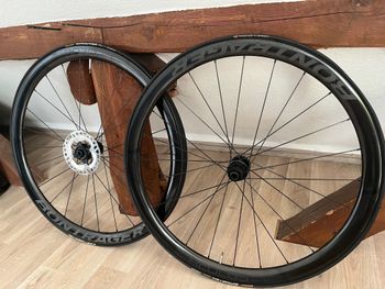 Used Bontrager Aeolus RSL 37 Tubular Carbon Wheelset bike