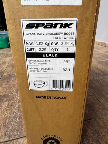 Spank Vibrocore 350 29” Front Wheel bike usato — immagine 4 di 4