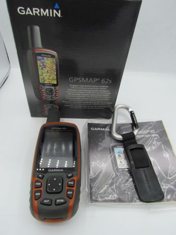 Used Garmin GPSMAP 62s bike