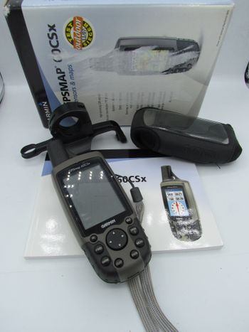 Used Garmin GPSMAP 60CSx GPS Navigator bike