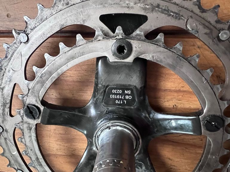 Used Campagnolo 53/39 Crankset bike — image 3 of 4