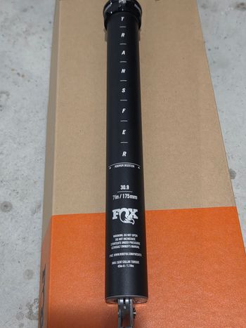 Used Fox Transfer Performance Dropper Seatpost 175mm 30.9 2023 bike — image 3 of 4