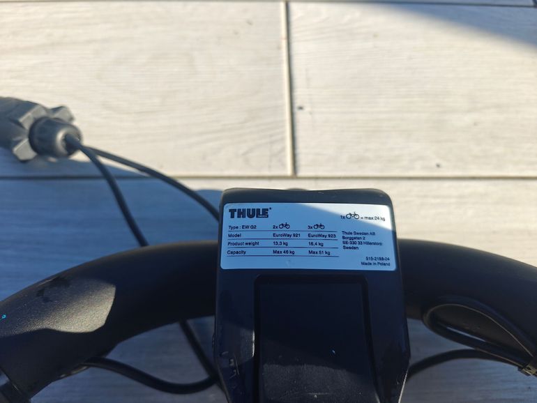 Used Thule Euroway G2 bike — image 2 of 7