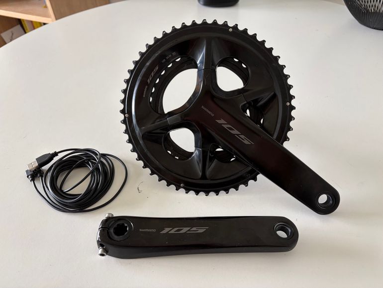 Used Giant Power Pro Shimano 105 Powermeter 52x36 170mm 2024 bike — image 1 of 2