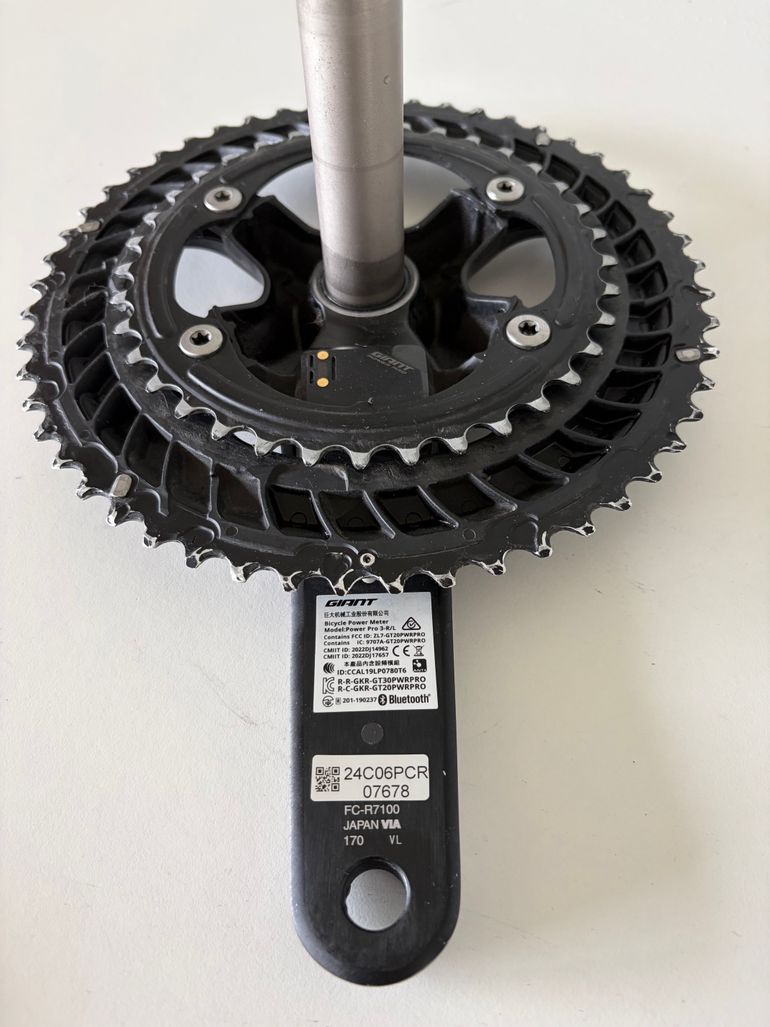 Used Giant Power Pro Shimano 105 Powermeter 52x36 170mm 2024 bike — image 2 of 2