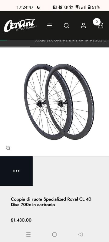 Roval Complete Wheelset 2018 bike d'occasion — image 16 sur 18