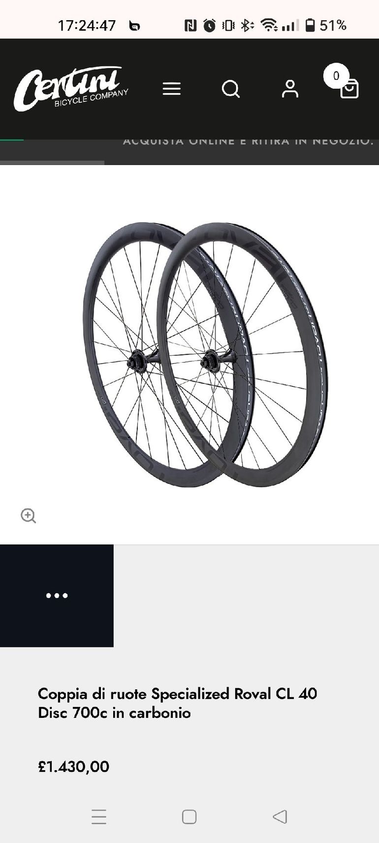 Roval Complete Wheelset 2018 bike d'occasion — image 16 sur 18