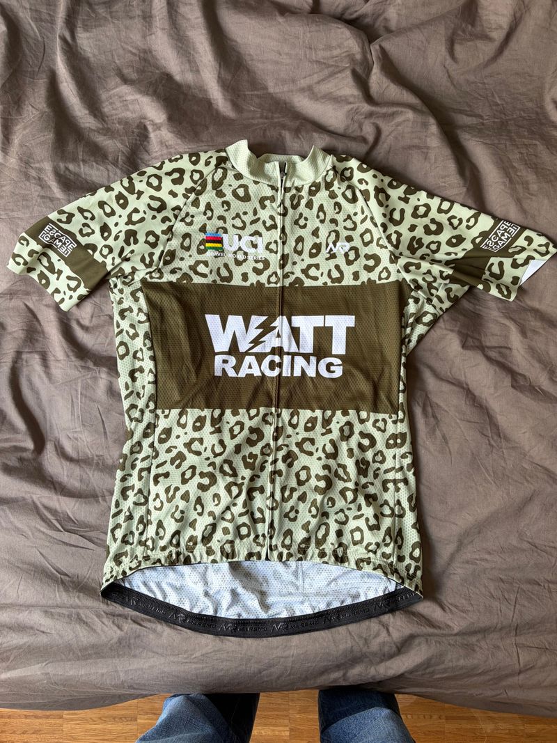 Used milremo Watt Racing Team Jersey 2026 Cycling Clothing