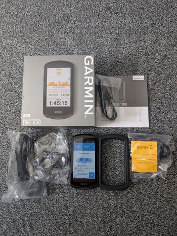 Used Garmin Edge 1040 Solar 2024 bike