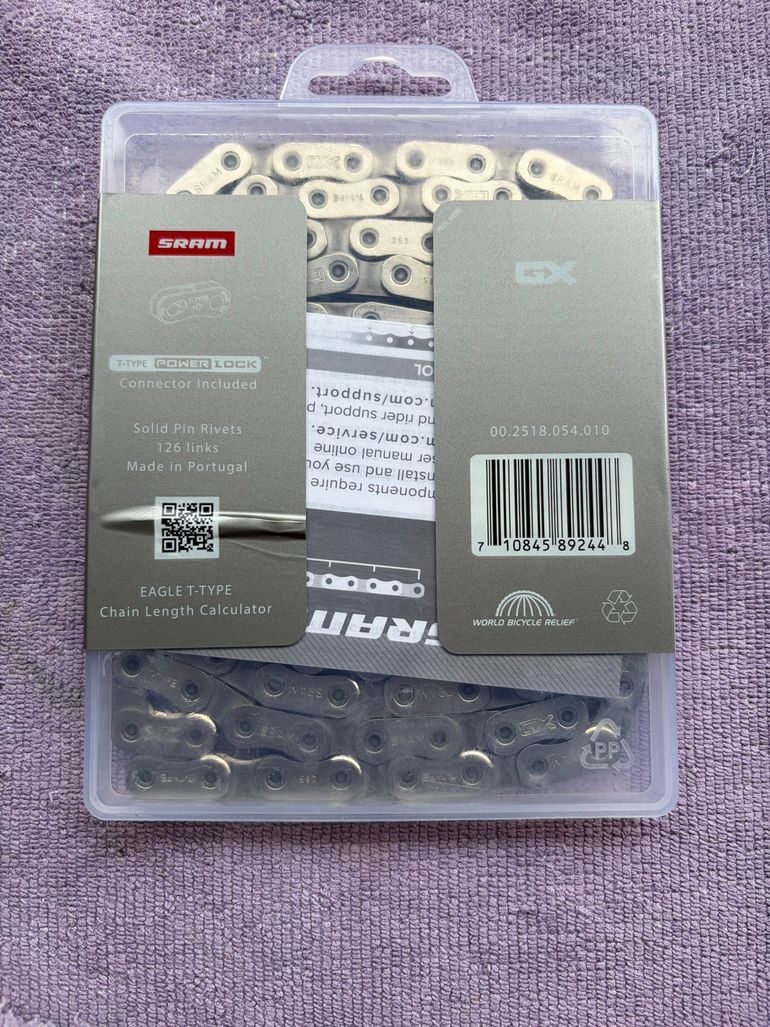 Used Sram GX Eagle T-Type Flattop Chain 12-speed 126 links 2026 bike — image 2 of 2