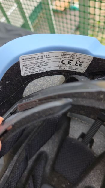 Used Kask Protone Icon Helmet 2025 bike — image 8 of 8