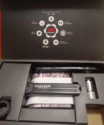 Used Rotor INpower RD V3 Crankset 175mm bike