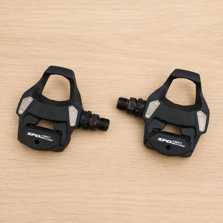 Used Shimano Pedais PD-RS500 SPD-SL Preto 1 Par bike — image 1 of 6