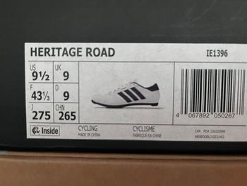 Used Adidas Cycling Heritage Road Rennradschuhe 43 2026 bike — image 7 of 7