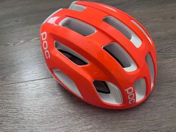 Used POC Vectral MIPS Helm 1217 Fluorescent Orange AVIP Medium 54/59 2024 bike