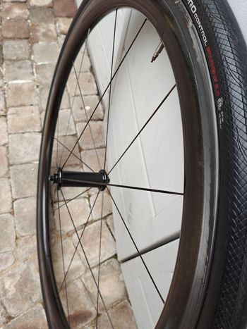 Used Giant SLR 0 40mm carbon rimbrake wheelset 2019 bike — image 2 of 15